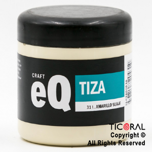 PINTURA TIZA EQ 311 AMARILLO SUAVE 200 CC X 1